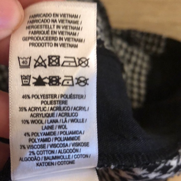 Atmosphere Houndstooth pattern skirt - Picture 6 of 7